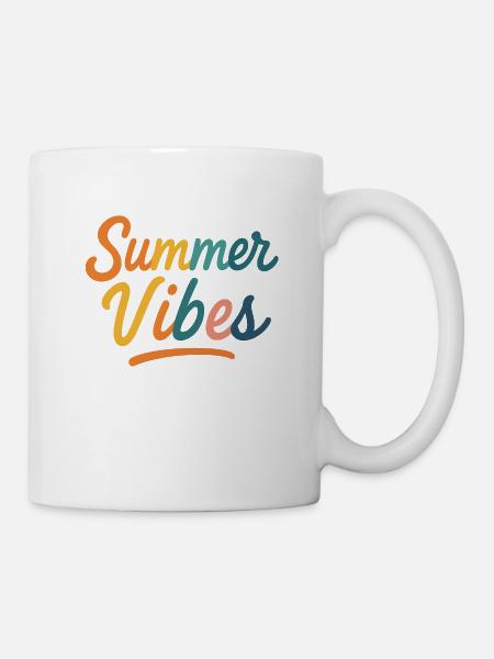 Summer vibes - Mug blanc - blanc