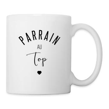 PARRAIN AU TOP - Mug blanc - blanc - Droite