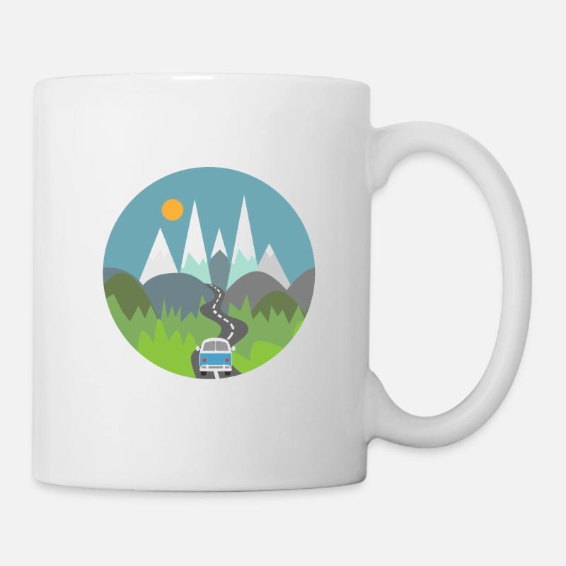 Camping - Mug - white