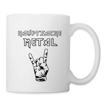 Chose principale T-shirt en métal - Mug blanc - blanc - Droite