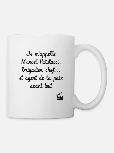 Marcel Patulacci, brigadier chef - Les Inconnus - Mug blanc - blanc