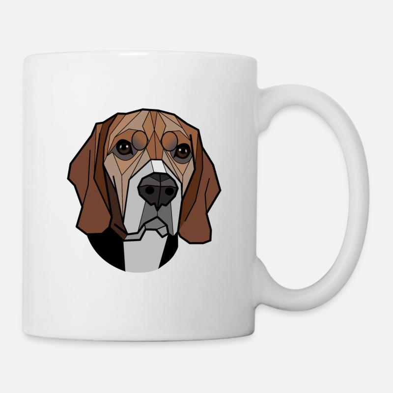 Beagle - Tasse - Weiß