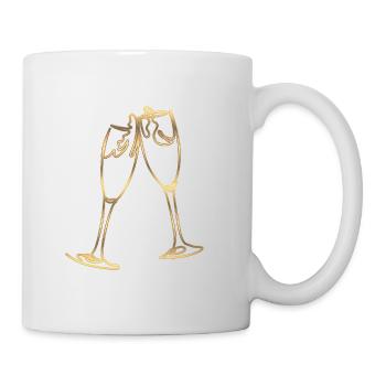 Verre à Cadeau - Mug blanc - blanc - Droite
