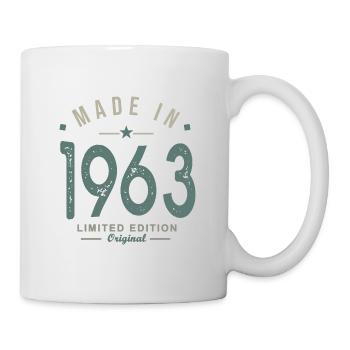 made in 1963 anniversaire 59 ans cadeau humour - Mug blanc - blanc - Droite