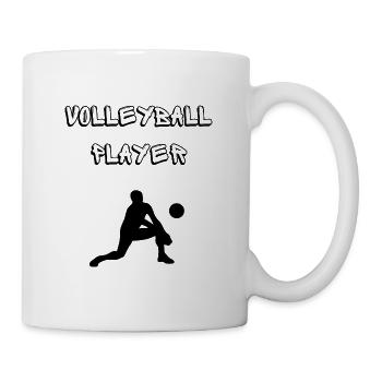 Volleyball player - Mug - white - Right