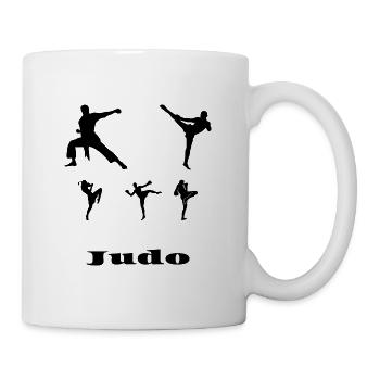 Judo - Mug blanc - blanc - Droite