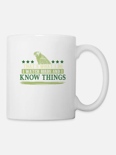 Falconry Vogel - Mug - white