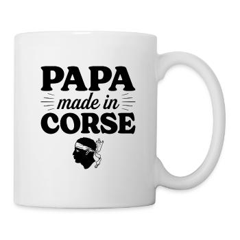 Papa Made In Corse - Homme Papa Corse - Mug blanc - blanc - Droite