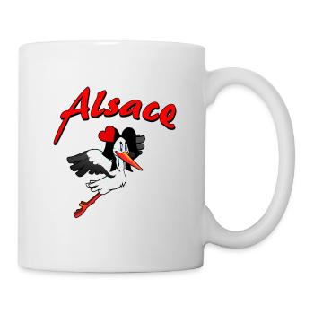 Alsace Saint Valentin - Mug - white - Right