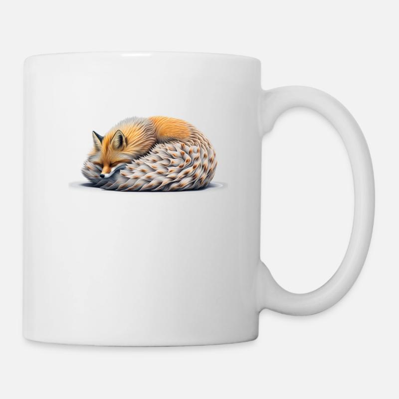 fox1 - Tasse - Weiß