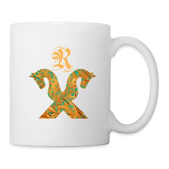pferdegiebel e 95 r - Tasse - Weiß - Rechts
