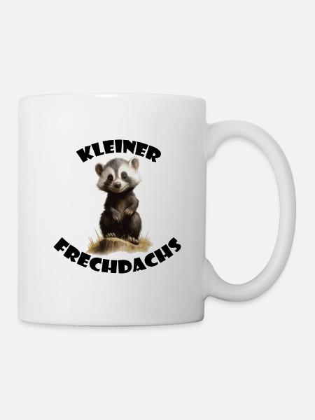 kleiner Frechdachs - Tasse - Weiß