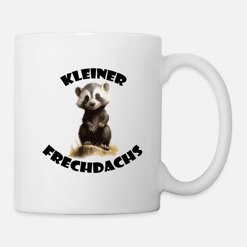 kleiner Frechdachs - Tasse - Weiß
