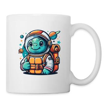 Space Turtle - Mug - white - Right