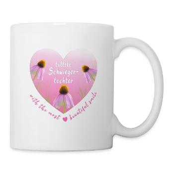 greatest daughter-in-law - Mug - white - Right