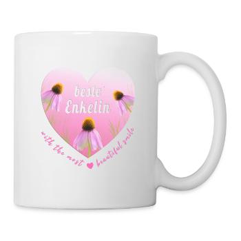 beste Enkelin - Tasse - Weiß - Rechts