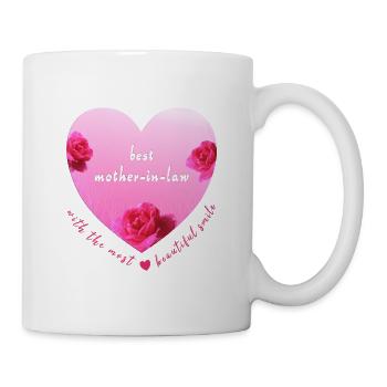 best mother in law - Tasse - Weiß - Rechts
