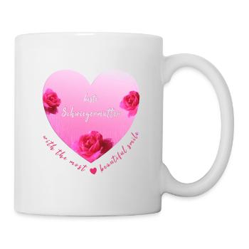 beste Schwiegermutter - Tasse - Weiß - Rechts