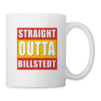 Straight outta Billstedt - Tasse - Weiß - Rechts