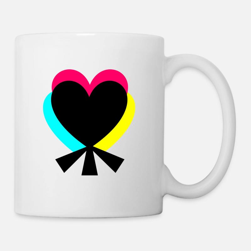 Herz - Tasse - Weiß