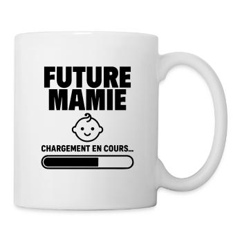 Annonce grossesse Future mamie Bientôt grand-mère - Mug blanc - blanc - Droite