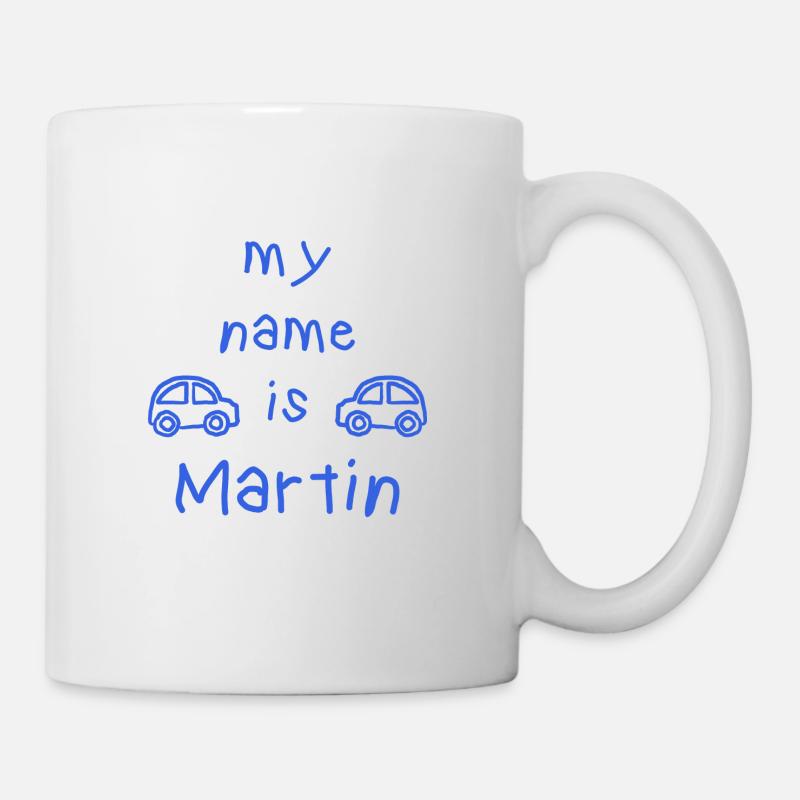 MARTIN MY NAME IS - Mug - white