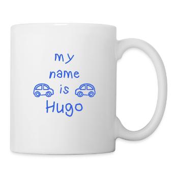 HUGO MY NAME IS - Mug blanc - blanc - Droite