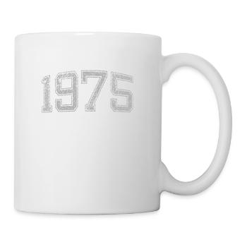 1975 années - Mug blanc - blanc - Droite
