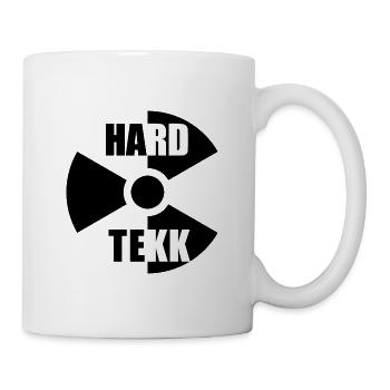 LOGO DE L’ATOME HARDTEKK - Mug blanc - blanc - Droite