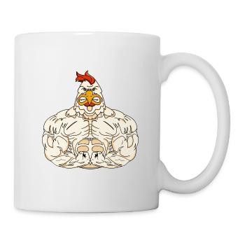 Fitness Bodybuilding Gym Culturiste Musculation - Mug blanc - blanc - Droite