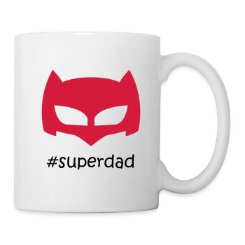 super papa - Mug blanc - blanc - Droite