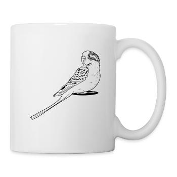Budgerigar - Mug - white - Right