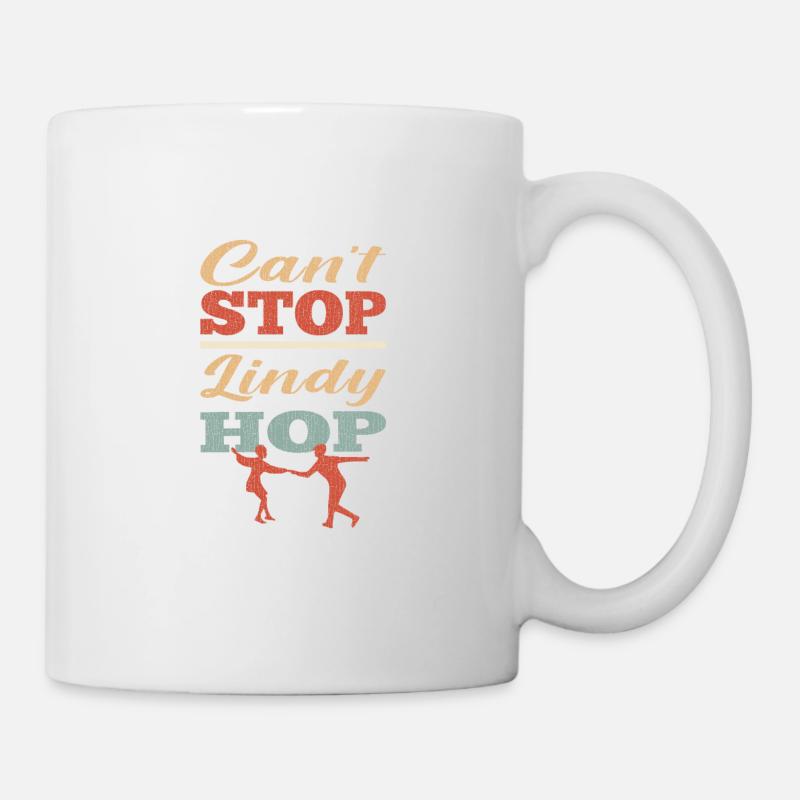 Can't Stop Lindy Hop - Mug - white