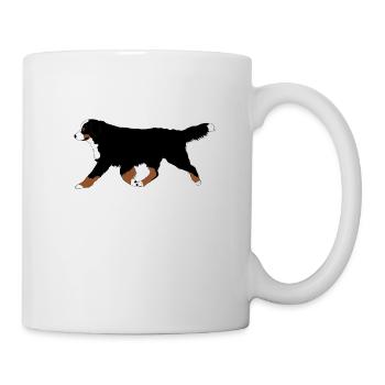 Courses de bouvier bernois - Mug blanc - blanc - Droite