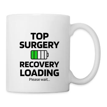 Mastectomy Transgender Breast Removal Gift - Mug - white - Right