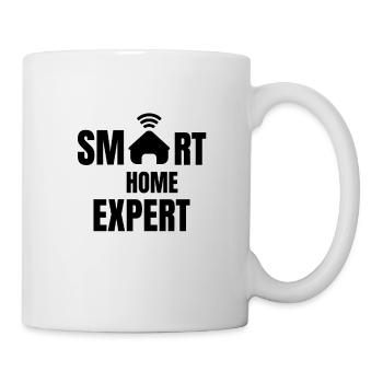 Smart Home Experte | Automatisiertes Zuhause - Tasse - Weiß - Rechts