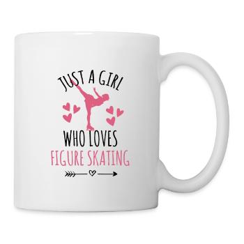 Figure skating figure skater girl gift - Mug - white - Right