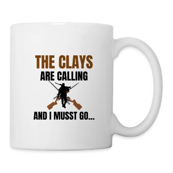 Target shooting gift | Clay pigeon shooting - Mug - white - Right