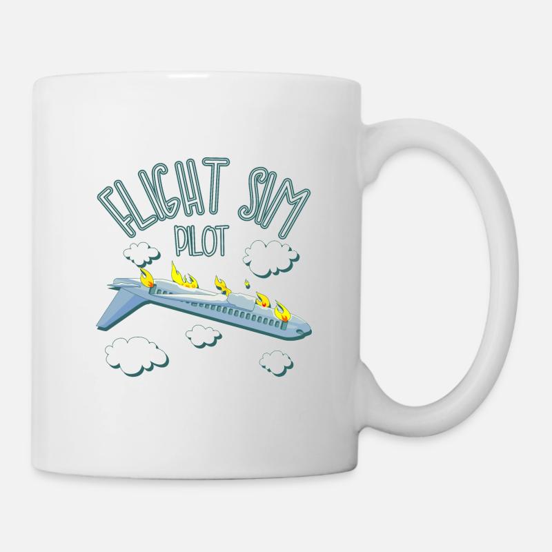 Flight Sim Pilot - Mug - white