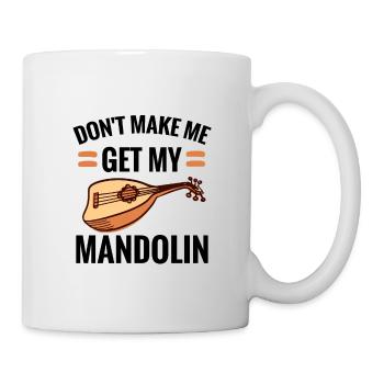 Mandolin gift mandolin player gift - Mug - white - Right