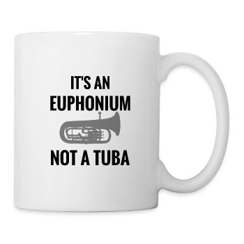 Euphonium gift | Euphonium player instrument - Mug - white - Right