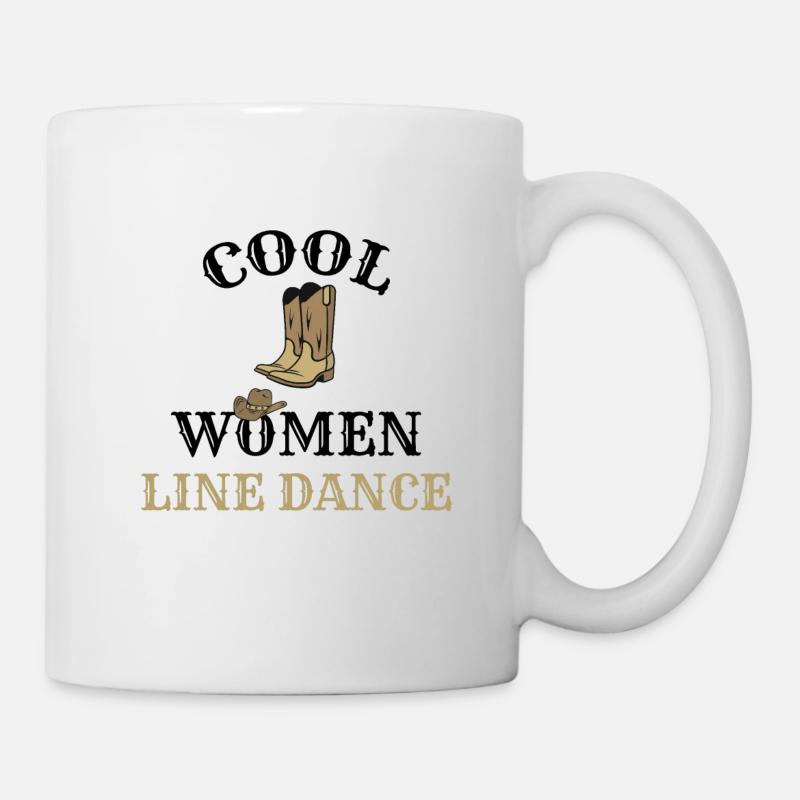 Line Dance Dancer Line Dancing Line Dancer - Mug blanc - blanc