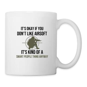 Airsoft Player Airsoft Lover Softair Shooting - Mug - white - Right