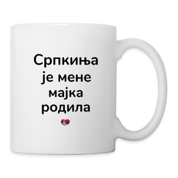 Srbija Serbie Fier serbe | Mère serbe - Mug blanc - blanc - Droite