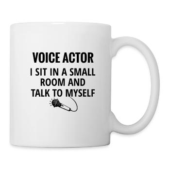 Voice actor gifts voice actors - Mug - white - Right
