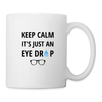 Augenarzt Ophthalmologist | Augenheilkunde Augen - Tasse - Weiß - Rechts