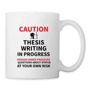 Dissertation PhD thesis | PhD student - Mug - white - Right