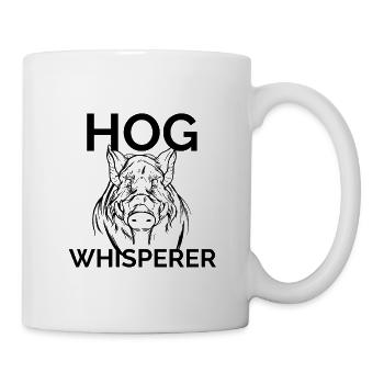 Hog Whisperer | Chasse au sanglier - Mug blanc - blanc - Droite