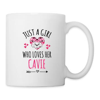Cavie Girls | Cavalier King Charles Spaniel - Mug - white - Right
