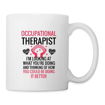 Occupational therapist gift | Occupational therapy therapist - Mug - white - Right